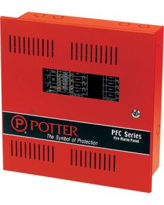 Potter PFC-5004E 4 Zone Expandable Fire Control Panel